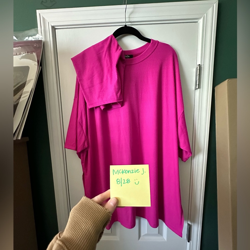 Dressed in LALA Pink Bike Shorts